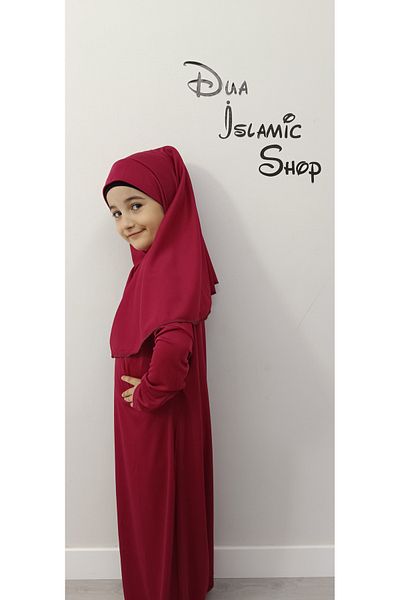 dua' is Girl's Prayer Dress - One Piece Design