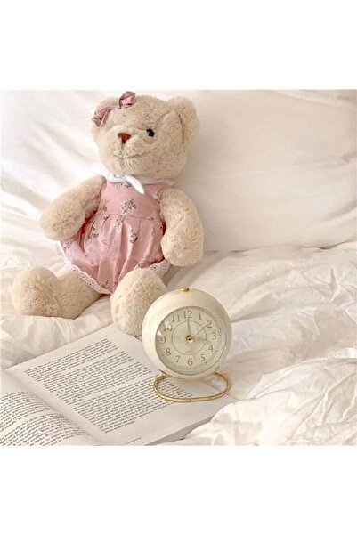 hediyeconcepti Retro Quartz Sessiz Ve Işıklı Masa Saati