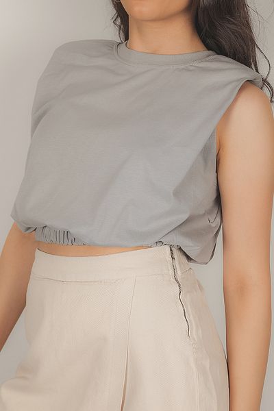GİYSA Women's Padded Skirt Elastic Blouse