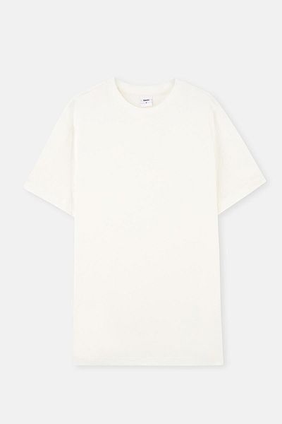 Dagi Crew Neck White Short Sleeve Supima T-Shirt