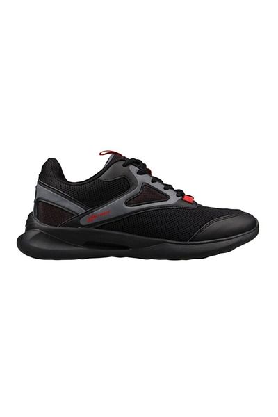 M.P. Mp Men's Lace-Up Black Sports Shoes 221-2369