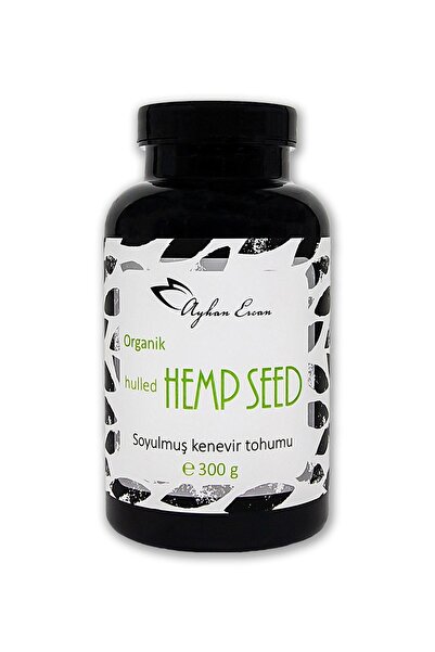 Ayhan Ercan Organik Hulled Hemp Seed Soyulmuş Kenevir Tohumu 300 G