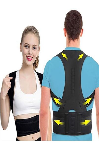 UYDEE Corset magnetic pentru postură verticală pentru bărbați și femei - talie, spate, umăr după sarcină