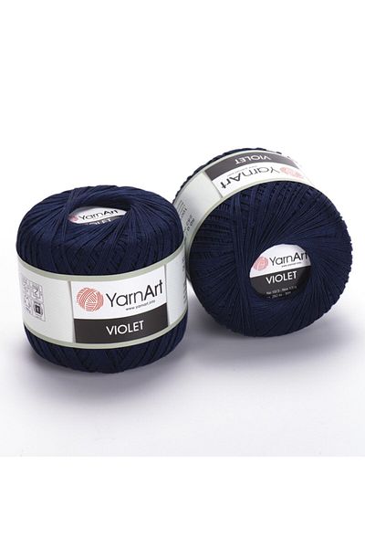 Yarnart Σχοινί δαντέλας Navy Blue - Mercerized 0066