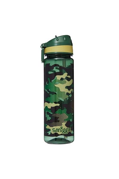 SMIGGLE CAMOUFLAGE PATTERNED DRINKER