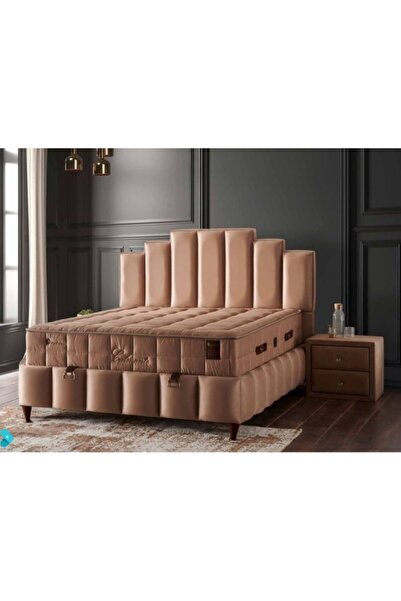 Niva Baza NİVA BAZA Çift Kişilik GOLD Baza Başlık (YATAK HARİÇ)