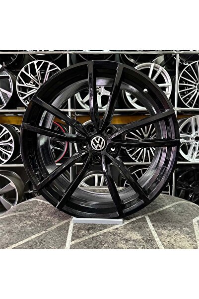 arceo 17" (inç) 5x112 PROTERİA GOLF LEON JETTA OCTAVİA UYUMLU Siyah Jant Mode...