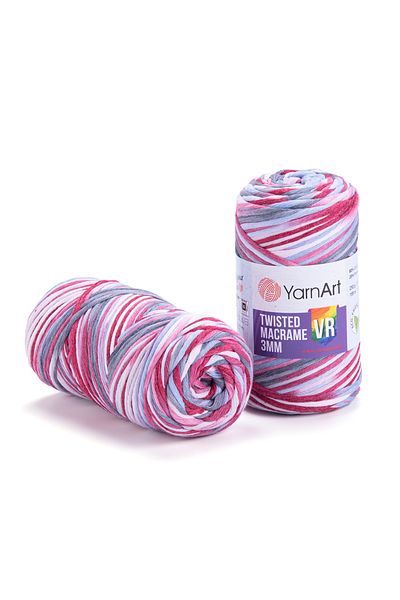 Yarnart Twisted Macrame 3 mm Vr - Μακραμέ Πλεκτό Χέρι Ebruli-917