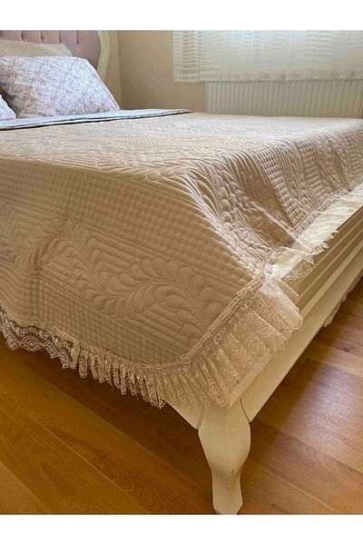 Çt Çeyizci Tekstil Bedspread, Double Bedspread Set, Lace Bed Set, Bedroom Set, Bedspread