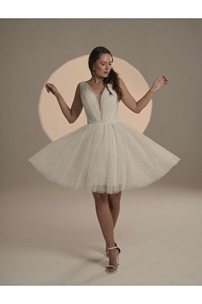 EVET couture Simli After Parti Elbisesi