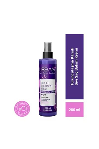Urban Care 200 ml Purple Shine Vegan Conditioner - Anti-Orange, Color Protector