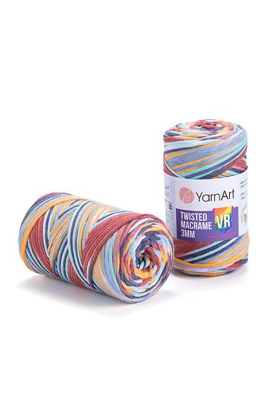 Yarnart Twisted Macrame 3 Mm Vr Macrame Hand Knitted Ebruli-925