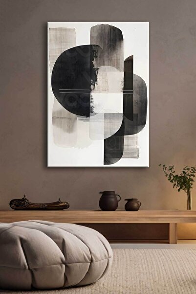 Voovart Soyut Tasarım Dekoratif Kanvas Tablo - EC1026