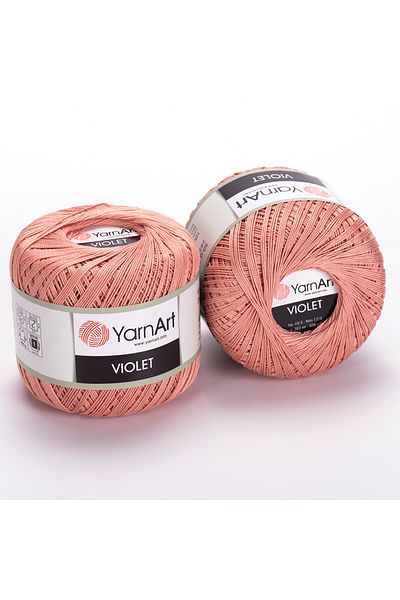 Yarnart Βιολετί - Mercerized Lace Rope Dusty Rose-4105