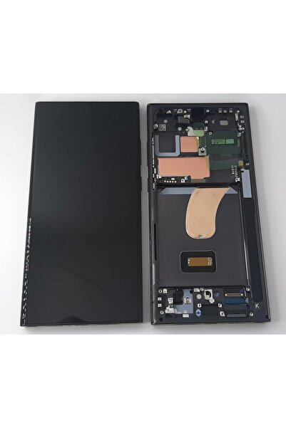 GMR Samsung Galaxy S23 Ultra (sm-s916b ) Servis Lcd Ekran Dokunmatık Siyah