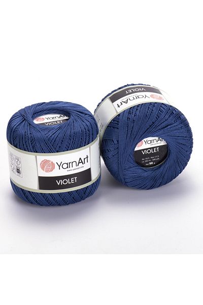Yarnart Mercerized Lace Blue Κορδόνι - 0154