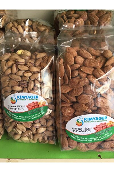KİMYAGER FISTIKÇILIK VE KURUYEMİŞ Taze Kavrulmuş 500 gr Antep Fıstığı 500 gr ...