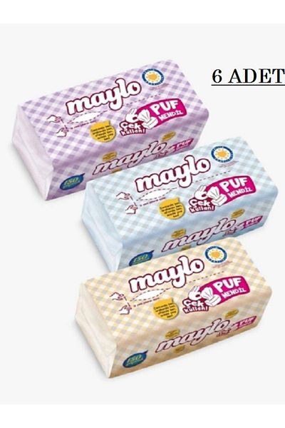 Maylo Puff Wipes 150 Pieces 6x