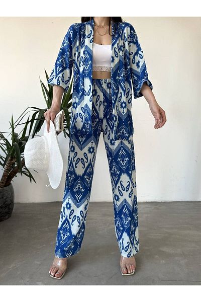 DENİKK Set kimono dublu cu modele Trend