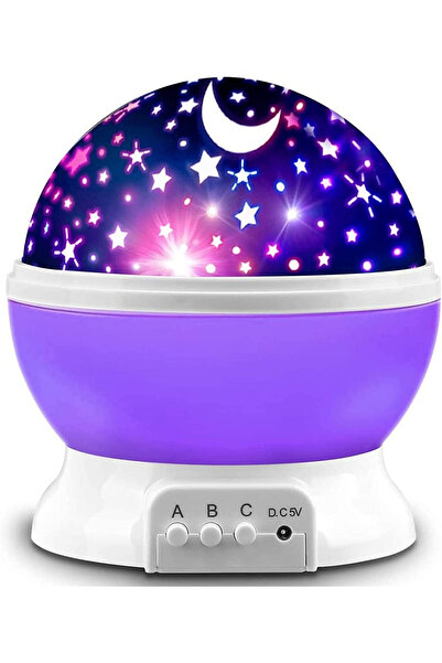 Dakeshop Star Master Yıldız Yansıtmalı Gece Lambası Projeksiyon Çocuk Odası L...