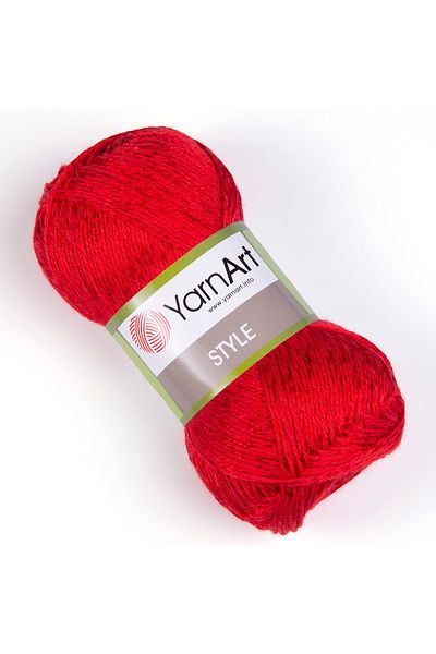 Yarnart Style - Shiny Hand Knitting Thread Red-675