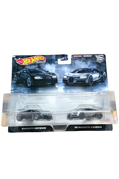 HOT WHEELS 2'Lİ BUGATTİ SET BUGATTİ VEYRON 16 BUGATTI CHIRON  MODEL