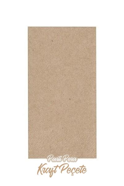 parti pera Kraft Waiter Fold Napkin 16 Pack, Kraft Napkin