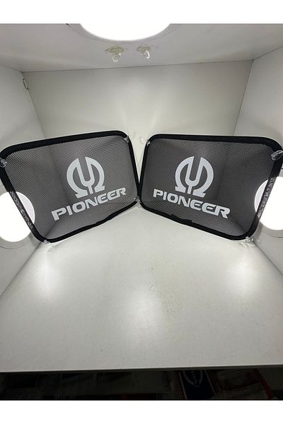 TKY Pioneer Printed Side Glass Curtain - Suitable for ALL Cars (Dimensional)