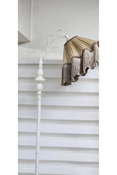 Genel Markalar Erva Lambader BEYAZ Ayak VİZON Şapka 170cm.