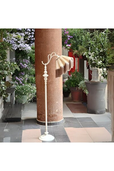 Genel Markalar Erva Lambader BEYAZ Ayak VİZON Şapka 170cm.