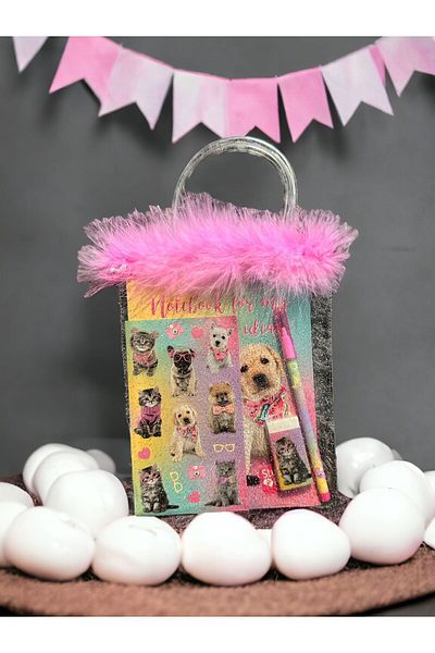 TAROS KIRTASİYE Fancy Dog Figure Notebook Set