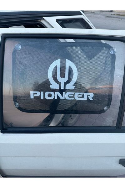 TKY Pioneer Printed Side Glass Curtain - Suitable for ALL Cars (Dimensional)