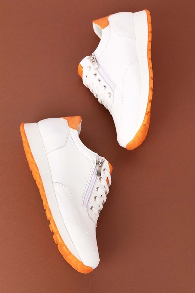 Gondol Içi Dışı Hakiki Deri Anatomik Taban Spor Ayakkabı Gnd.67117