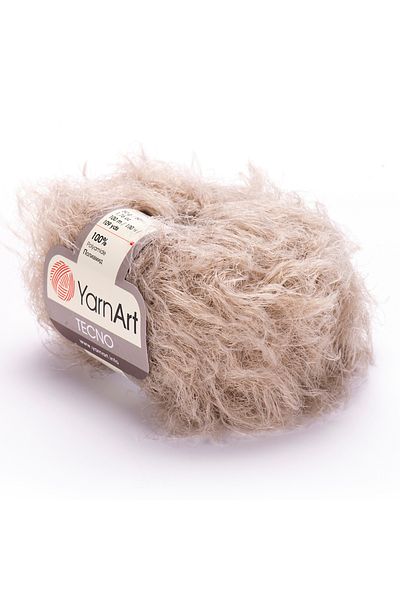 Yarnart Tecno - Πλεκτό Νήμα Χεριών Φτερωτό Σκούρο Κρέμα-41
