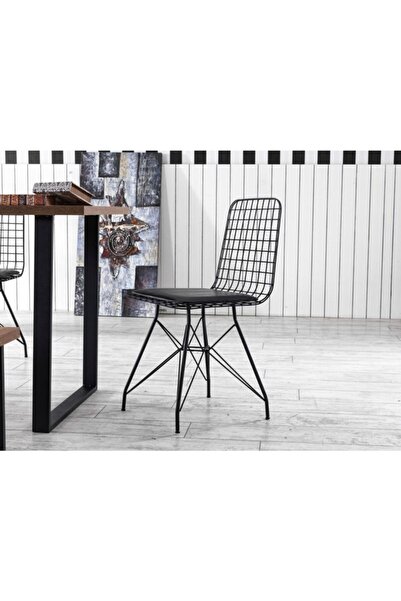 Lagom Garden Tel Sandalye (mutfak, Kafe Bahçe, Ofis Sandalyesi)