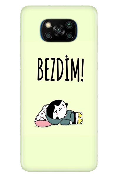 POCO Xiaomi Poco X3 NFC  - X3 Pro Uyumlu Kılıf Resimli Desenli Silikon Bezdim