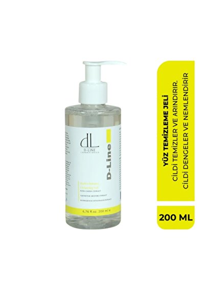 dl d line laboratories D Line, Yüz Temizleme Jeli, Derinlemesine Temizlik, Ma...