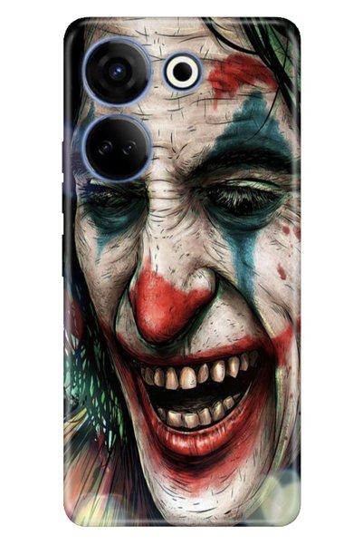 TECNO Camon 20 / Camon 20 Pro 4G Uyumlu Kılıf Resimli Desenli Silikon Joker Draw
