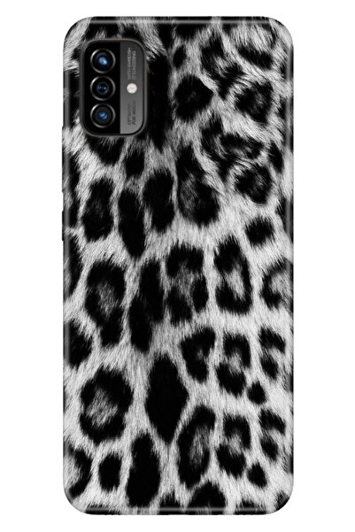 Reeder Blue Max Pro Lite 2022 Uyumlu Kılıf Resimli Desenli Silikon Siyah Kürk