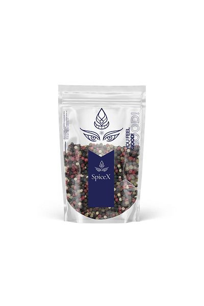 The Spicex Organic SpiceX Colorful Grain Black Pepper 40g