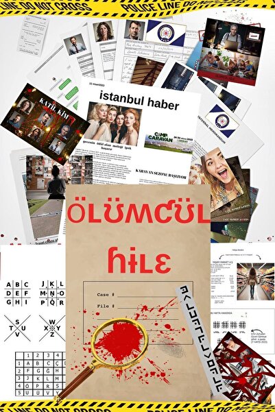 mybebish Ölümcül Hile Dedektiv Oyunu Ve Cinayet Çözme Kutu Oyunu Güven Görkey...