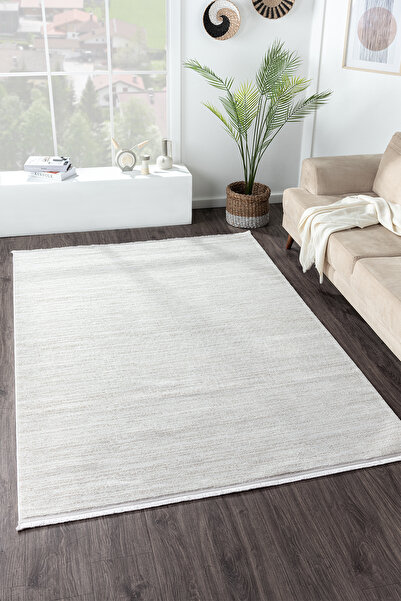 Mariesse Home Bambu Dokulu Modern Sık Dokuma Koridor Kesme Yolluk Dokuma Makine Halısı