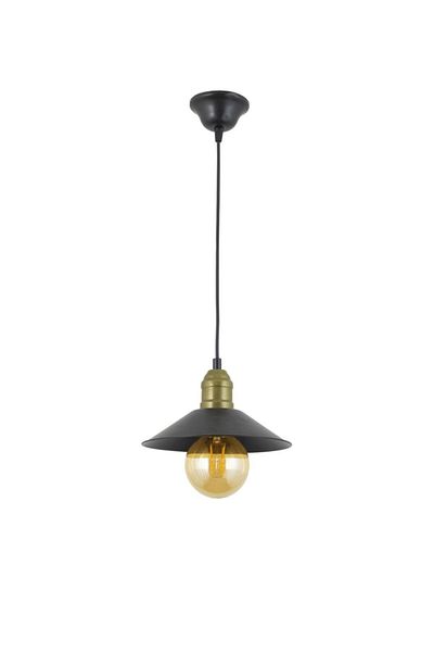 Lambadar Single Black Retro Rustic Model Modern Metal Pendant Lamp Chandelier