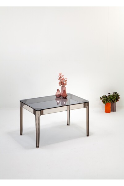 SANDALİE Sermetto 80x120 Masa - Füme