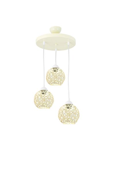 Lambadar Seljuk Ball Motif Star Wrought Iron Model Retro Rustic Pendant Lamp Chandelier
