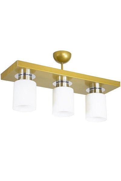 Lambadar Triple Modern Sports Model Rectangular Tray Antique Chandelier
