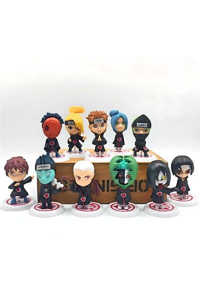 BANDAI Naruto Action Figure - 7 Cm Itachı Manga Anime Figure Figurine