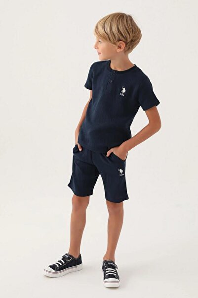 U.S. Polo Assn. Kids Η.Π.Α. Polo Assn. Σετ παντελόνι Bermuda για αγόρι