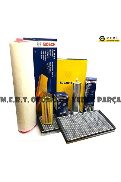 M.E.R.T. OTOMOTİV-YEDEK PARÇA Bmw 5.30d E60 Dizel Filtre Bakım Seti (2003-2010) M57