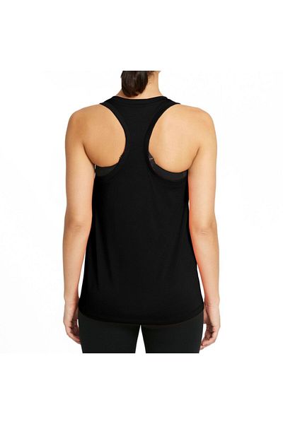 Nike Dj1757-010 W Nk Df Leg Raceback Tank Women's Sports Bra